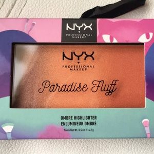 NYX Paradise Fluff Ombre Highlighter Sweet Custard
